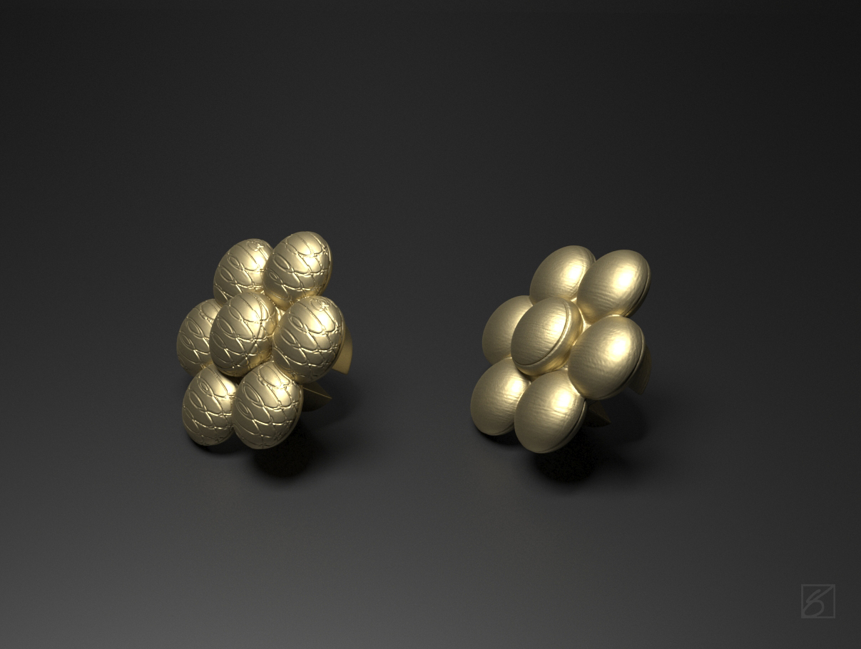 Modelagem Funcional para Fabricação (Jewelry CAD) — haste estrutural de fixação