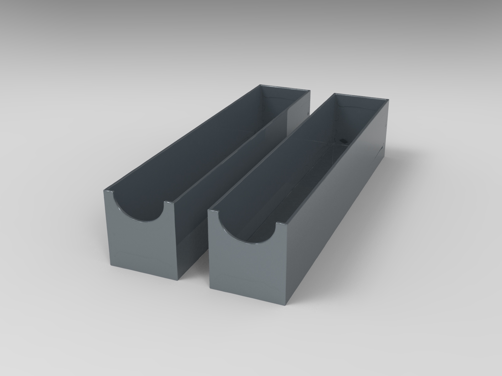 Objeto 3D — caixa orgânica, variação
